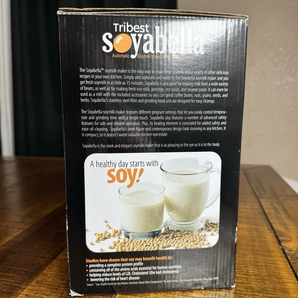 Tribest SB-130 Soyabella, Automatic Soy Milk and Nut Milk Maker Machine B111
